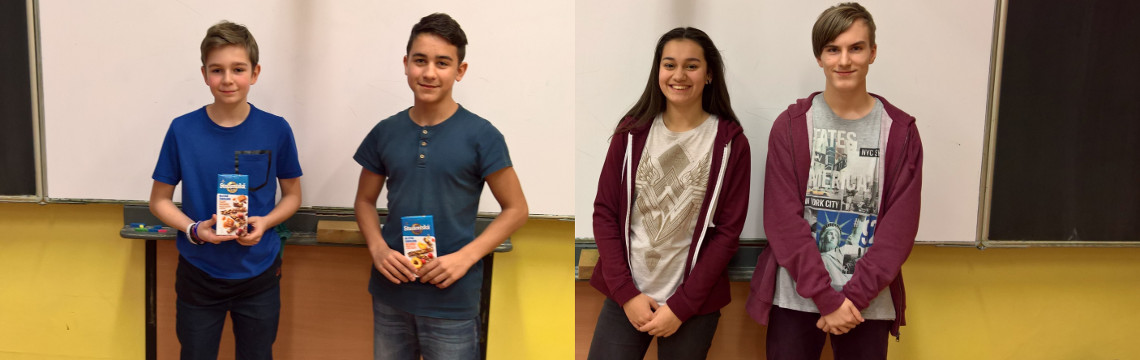 Školní kolo anglické olympiády