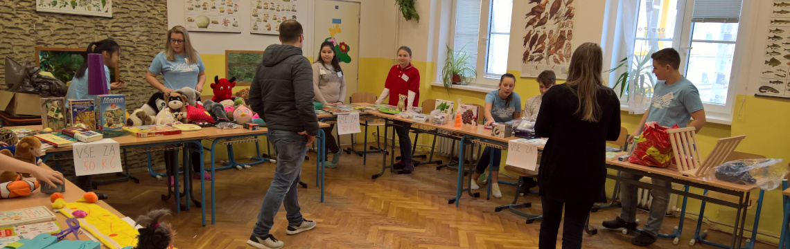 Charitativní bleší trh pro Karolínku