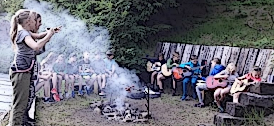 5.A na škole v přírodě