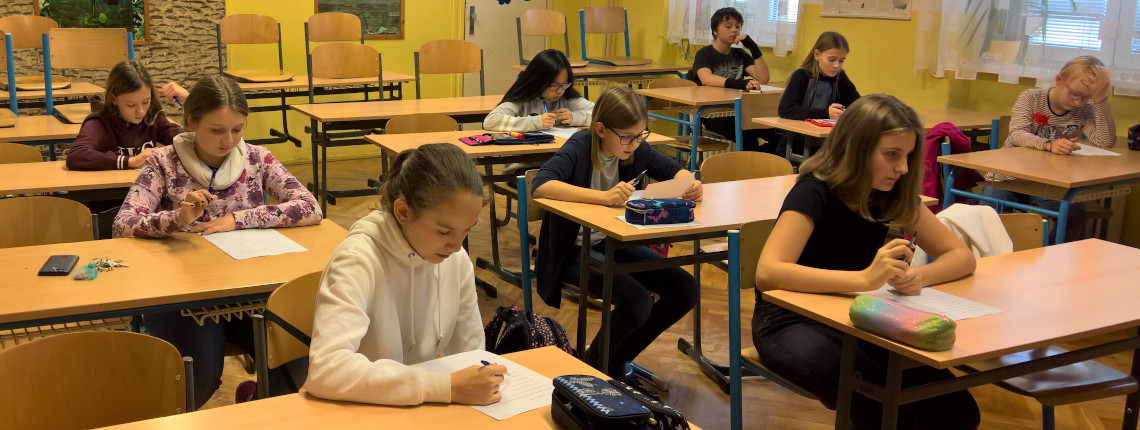 Školní kolo anglické olympiády