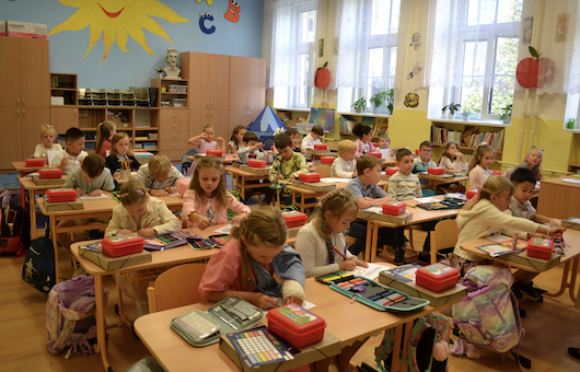 Nástup prvňáčků do školy