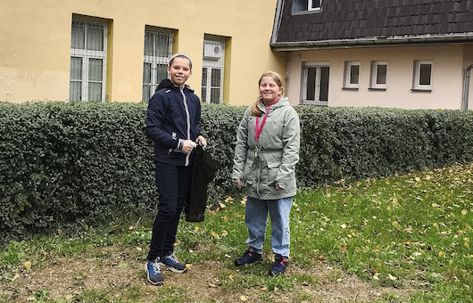 Úklid okolí školy