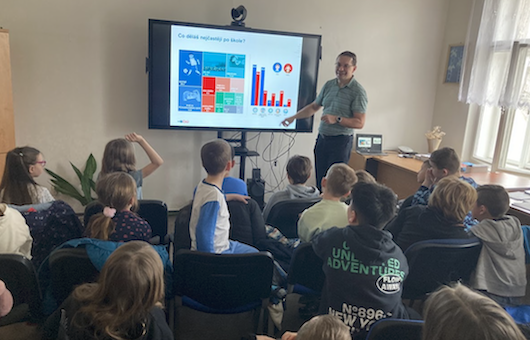 Návštěva Českého statistického úřadu – projekt Povolání rodičů
