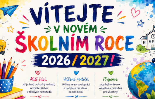Vítejte v novém školním roce