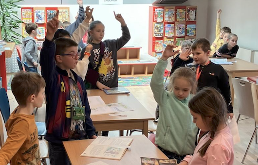 3.A v knihovně 📚