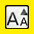 screen reader icon enlarge text